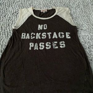 Junk food muscle tee